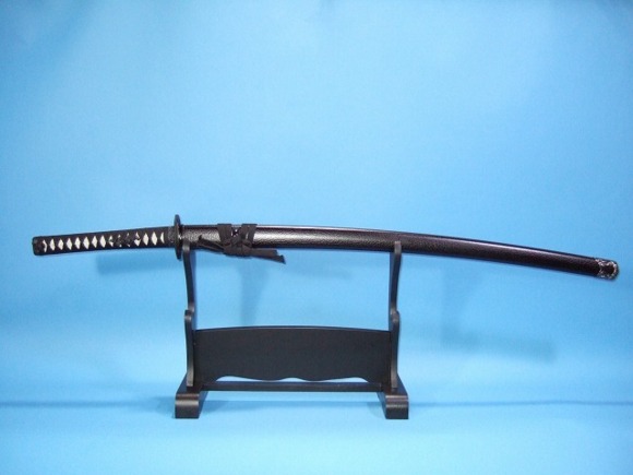 装飾刀〈合金） :: 剣豪刀 :: 宮本武蔵拵（黒） 大刀